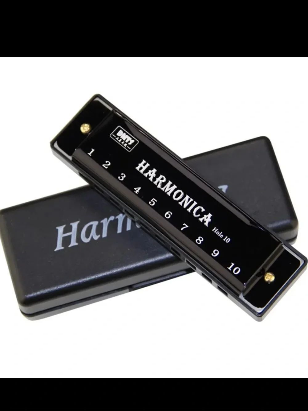 Harmonica Key of C 10 Hole
Diatonic Harmonica C with Case for Beginner Students!